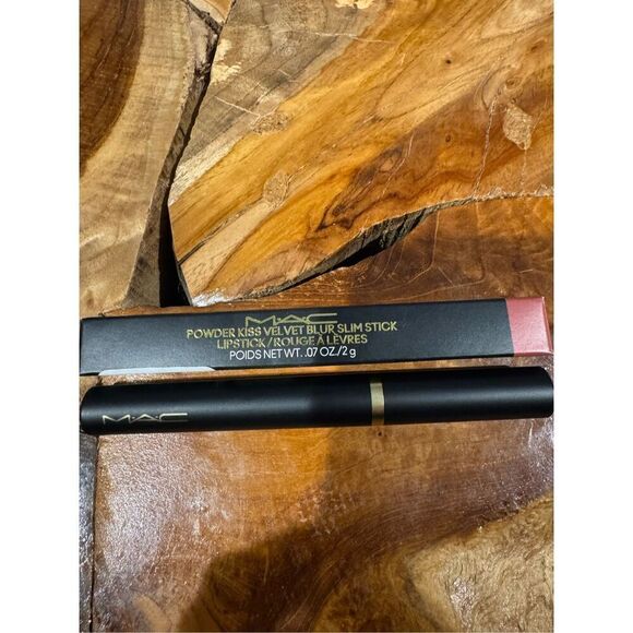MAC Powder Kiss Velvet Blur Slim Stick Lipstick in Mull it over new in box - Picture 2 of 9